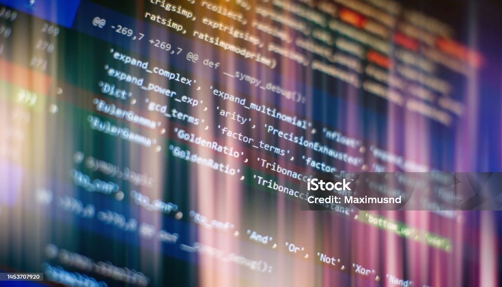 It Business Python Code Computer Screen Mobile Application Design ...