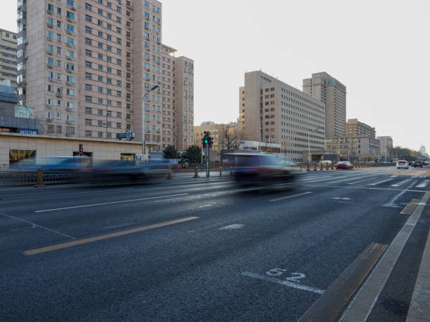 istock Beijing Chang'an Avenue Traffic 1453714043