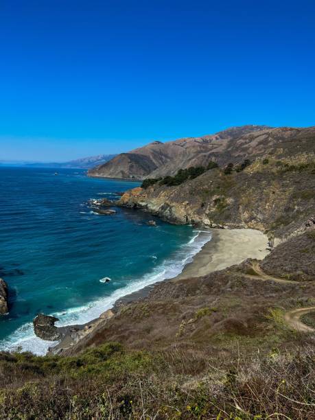 istock Scenic rocky seascape on a sunny day 1453726612