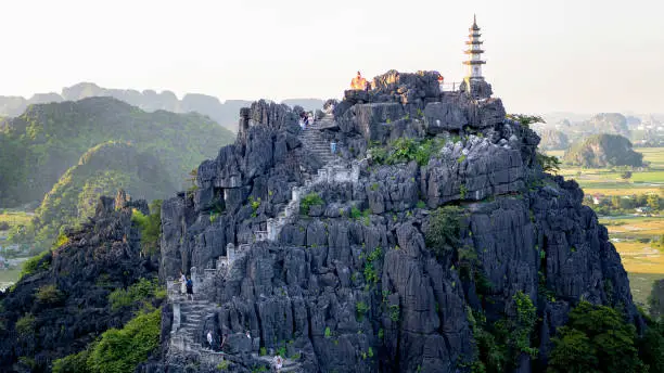 Beautiful scenery of Mua Caves, Vietnam