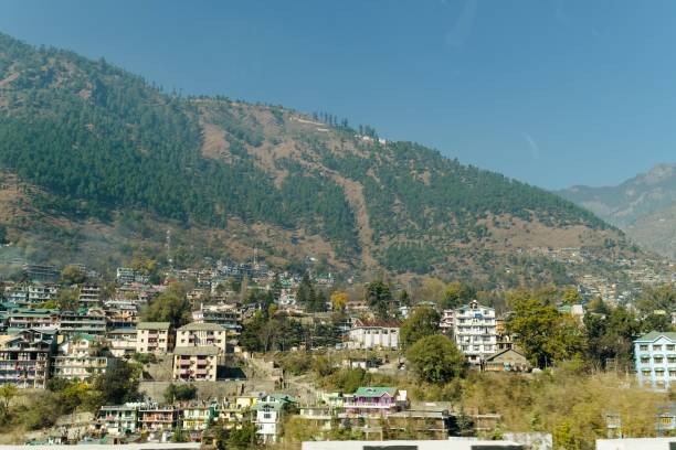 istock Scenic view of Jtown surrounded by mountains 1453729065