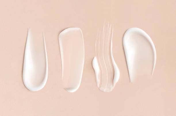istock cosmetic smears cream texture on beige background 1453743111
