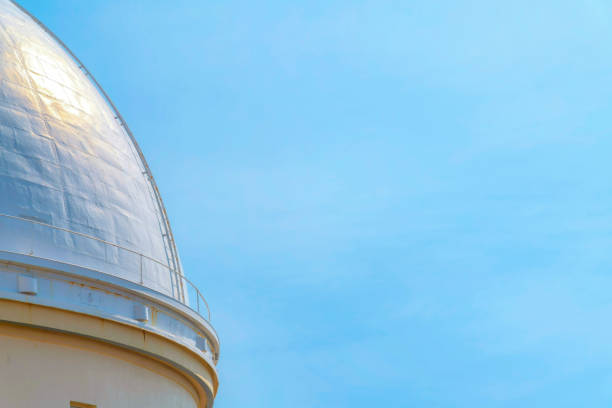 SAN JOSE, CALIFORNIA - CIRCA OCTOBER, 2021: Dome at the astronomical research facility at Lick Observatory. James Lick Telescope, refracting telescope built in 1888 on top of Mount Hamilton.