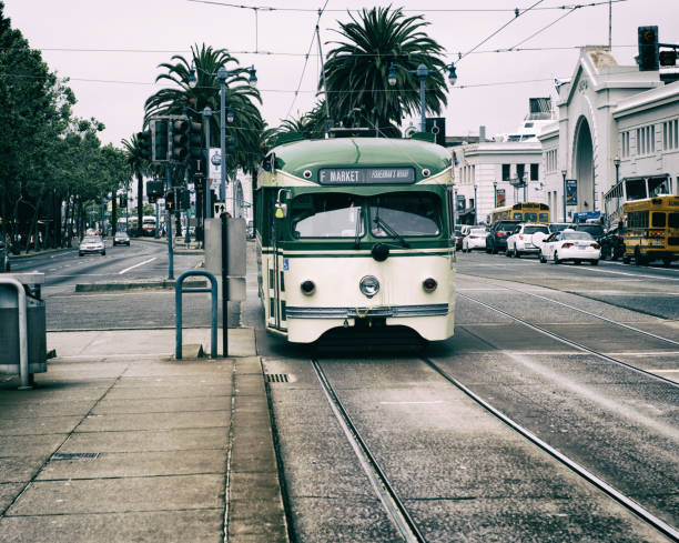 istock Vintage Cable Car, San Francisco. 1453744295