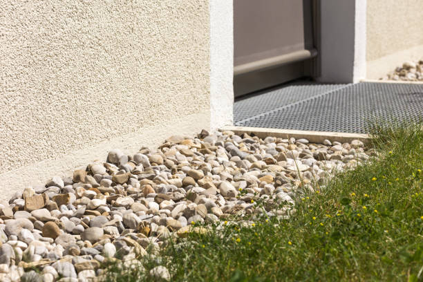 istock Drainage System Floor around  Perimeter of House 1453755976