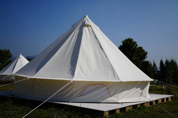 istock Big Camping tent for family 1453762697