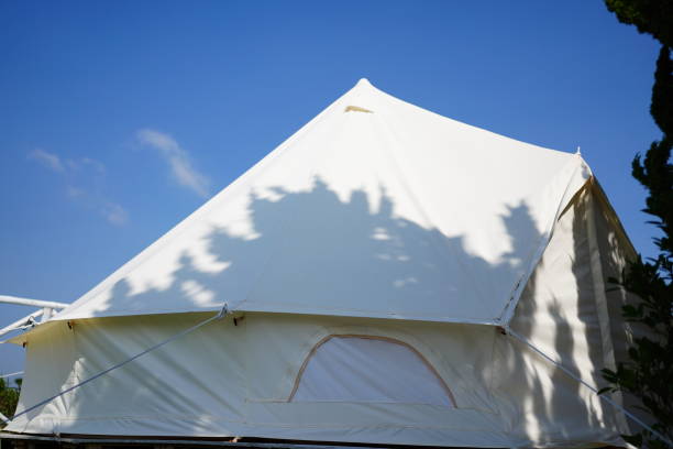 istock Big Camping tent for family 1453762713