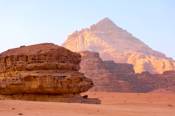 istock Wadi Rum Desert, Jordan. Jabal Al Qattar mountain 1453766665