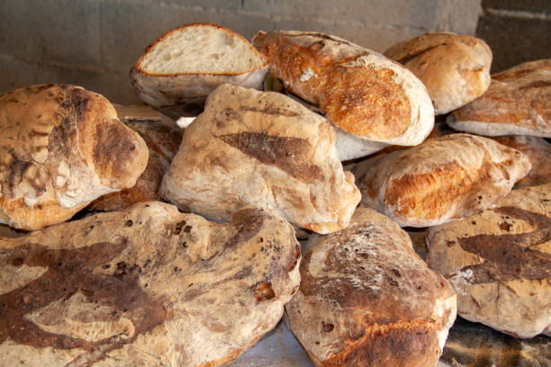 istock Loaves of bread for sale 1453766800