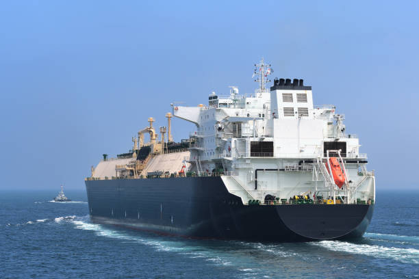 istock LNG tanker sailing on the sea. 1453769687