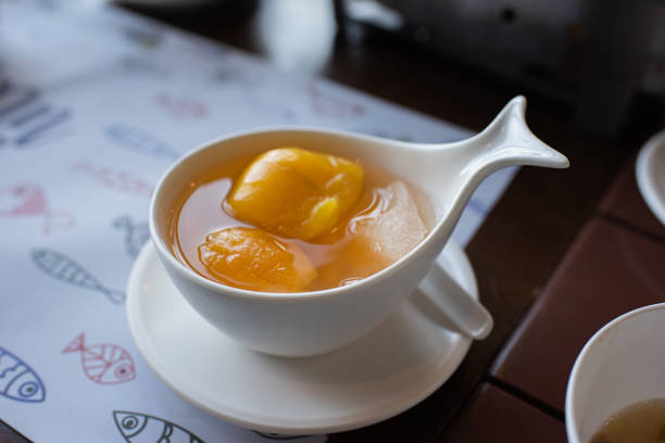 istock Salak and syrup on white dessert cup 1453773393