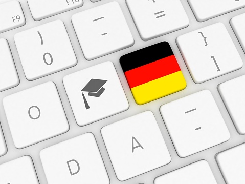 Learn German online foreign language translate e-learning