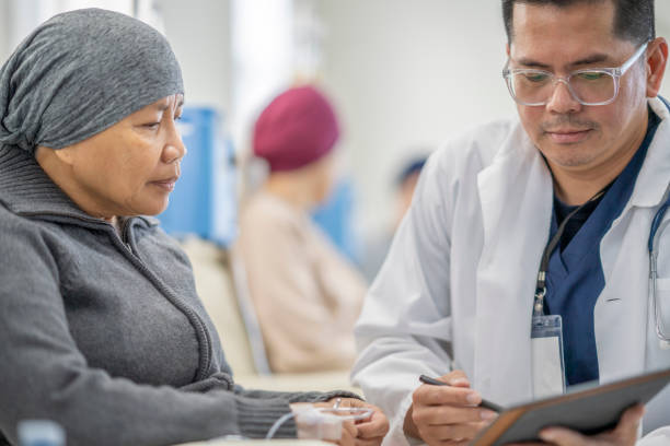 istock Cancer Patient Talking with the Doctor 1453780412