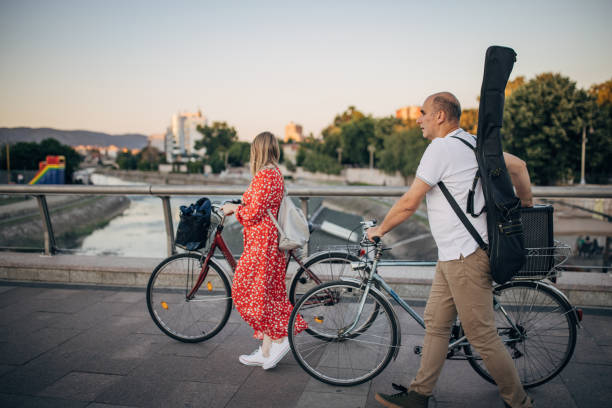 istock Street artists with bicycles 1453781989