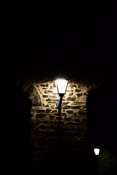 istock street lamp at medieval walls 1453790546