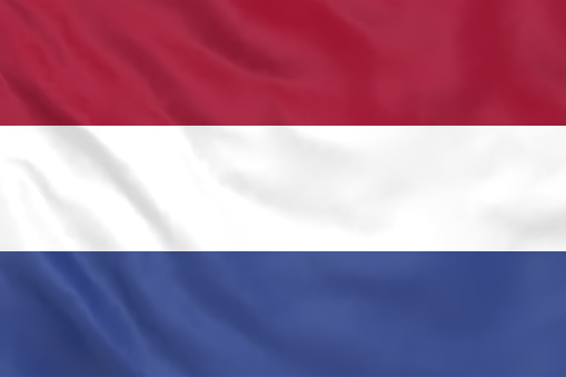 Netherlands flag waving