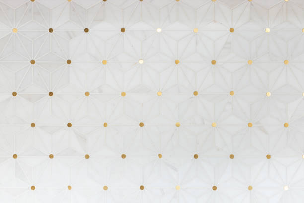 Hexagon ceramic tiles made for flooring, back splash or showers and bath tubs.
