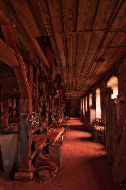 istock Old glass grindery 1453800299