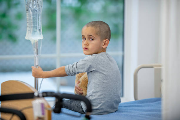 istock Little Boy with Cancer 1453800617