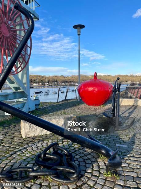 Chatham Dockyard In Kent Stock Photo - Download Image Now - Buoy, Chatham - England, Color Image
