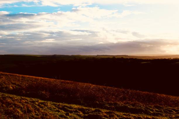 istock Winter morning views over the valley 1453809312