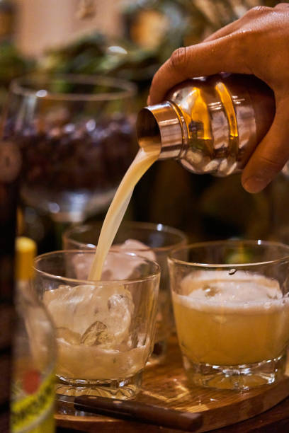 istock Barman preparing cocktails, mixology concept. 1453815221