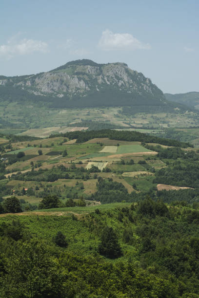 istock Beautiful view of mountains in a daylight 1453819725