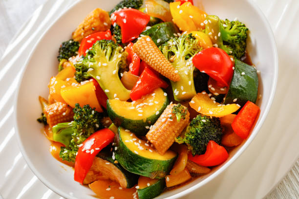 istock veggies stir-fry with thick soy based sauce 1453825687