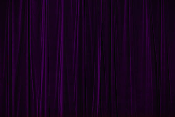 istock violet curtain in theatre. 1453831264