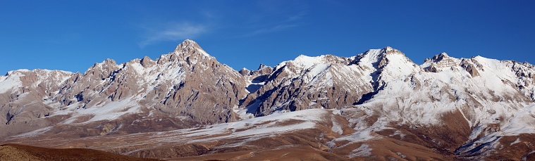 Panoramic view of Aladağlar Mountains (Niğde, Türkiye)