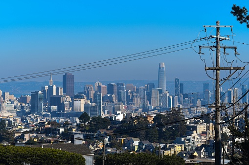 The skyline of San Francisco during daytime