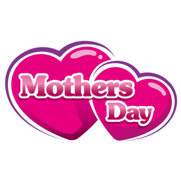 Mother's Day Icon, to celebrate Mother's Day Mother's Day Icon, to celebrate Mother's Day. Ideal for advertising and institutional materials my stepmom stock illustrations