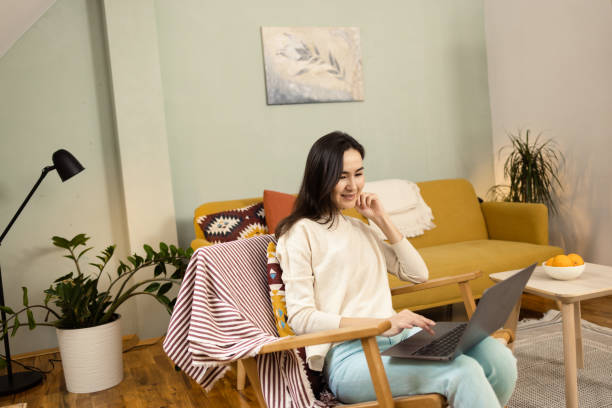 istock Woman working on laptop 1453839563