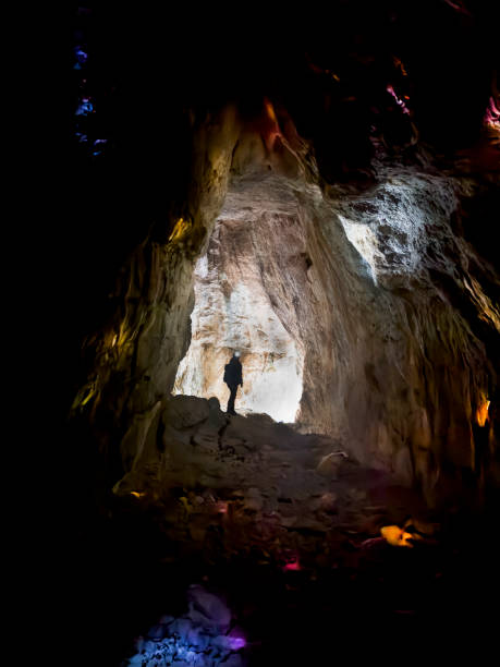 istock exploration in caves with mysterious and ancient life 1453842333