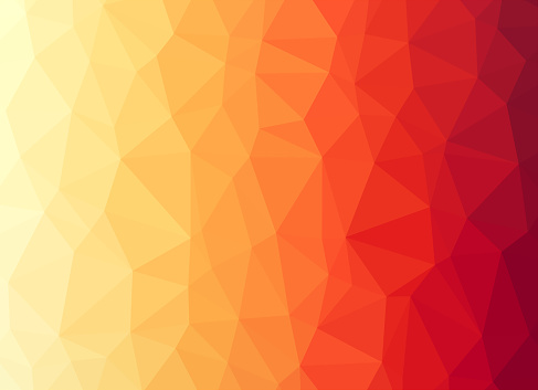 Abstract low-poly triangular geometric background. Polygonal pattern with color gradient.