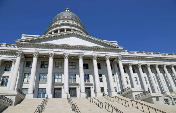 istock Stairs to Utah State Capitol 1453845039