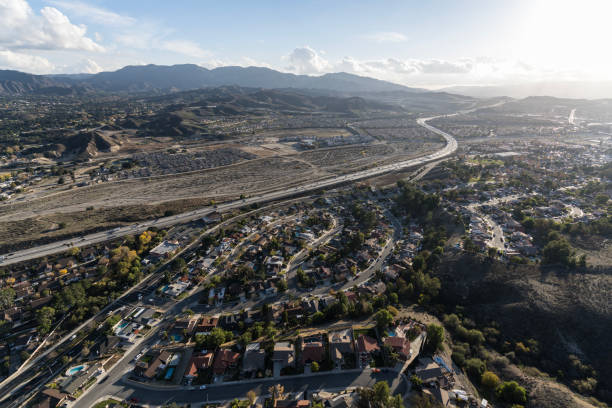 istock Santa Clarita Valley and the 14 Freeway 1453847192
