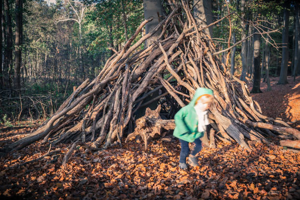 istock Enchanted Forest Adventure of Young Boy 1453860132