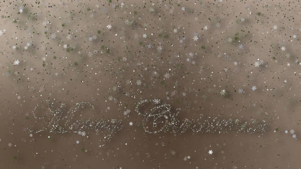 istock 3D rendering of a glowing stylized bright Christmas inscription 1453860178