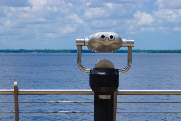 istock A Binoculars in Front of the Lake for Viewers 1453860897