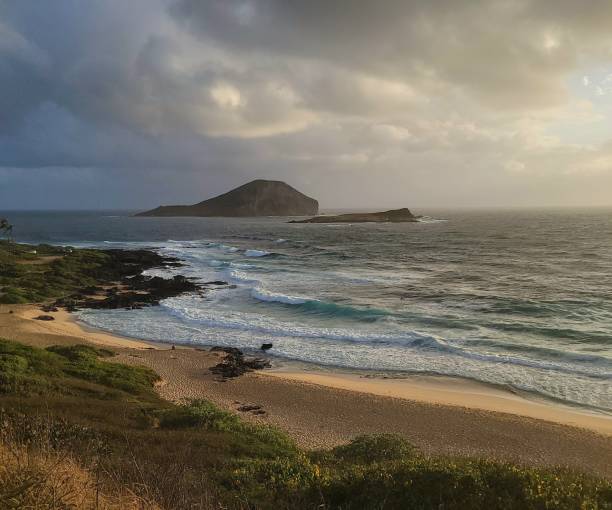 istock Makapu Beach Sunrise Storm Oahu Hawaii 1453876934