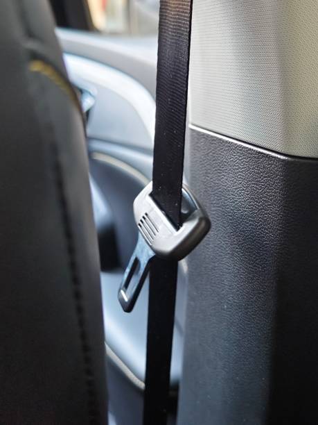 istock Seat belt in the car 1453884488