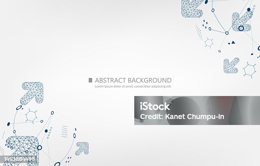 istock Abstract technology vector wallpaper.cyber network.internet speed concept 1453884498