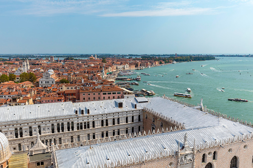 Venice waterfront in Italy