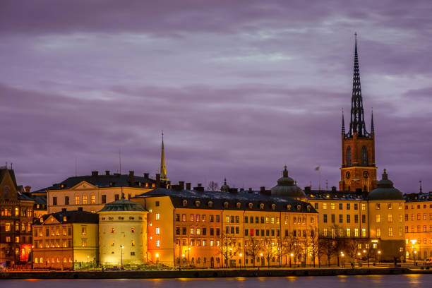 istock Gamla stan Old Town and Germany Church (Stockholm) 1453900424