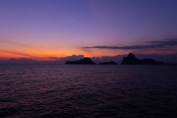istock beautiful silhouette light the morning before sunrise ocean Asia Thailand 1453904708
