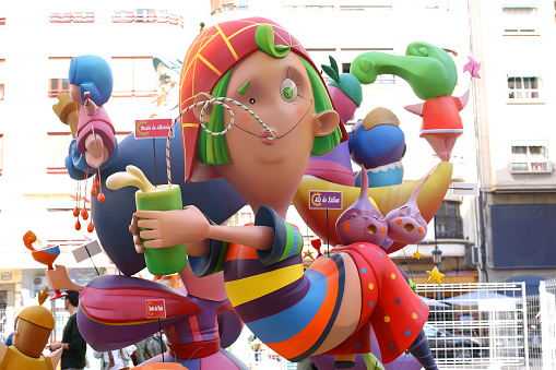 salvador, bahia, brazil - january 1, 2023: children have fun in Pelourinho during carnival in the city of Salvador.