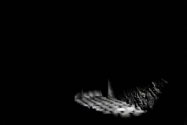 istock Grayscale shot of a surface with shadow and light 1453923575