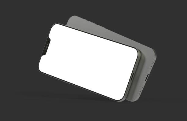 istock 3d render of a modern smartphone isolated on a gray background with copy space 1453925366