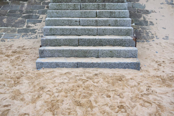 escalier en granit